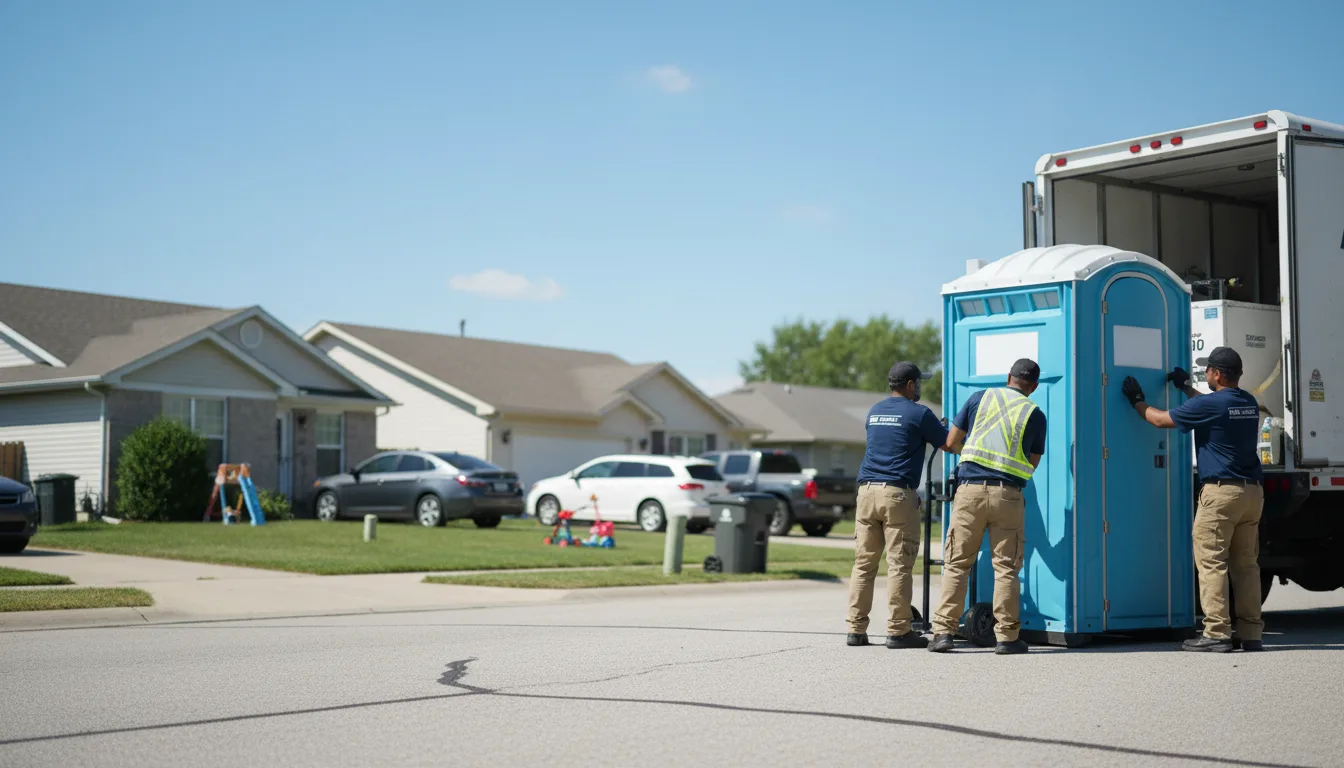 Standard Porta Potty Rentals in Chapin, IL near me